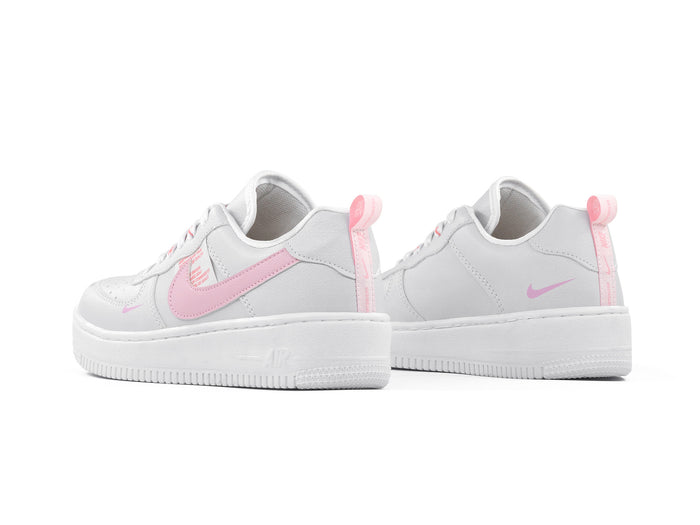 Paq 6 Pares Tenis 275 Blanco Rosa 23/26.5