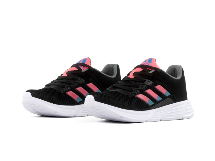 Paq 6 Pares Tenis 510 Negro Rosa Turquesa 22/25.5
