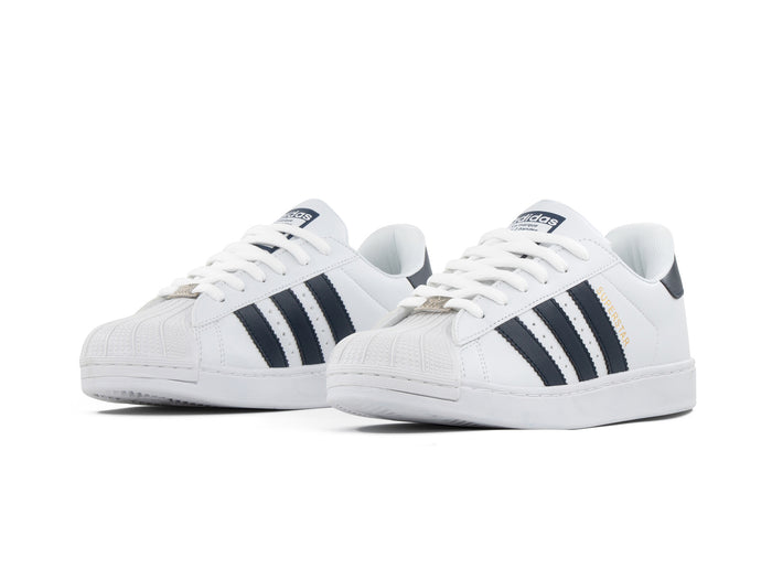 Paq 6 Pares Tenis Concha Blanco Marino 22/25.5
