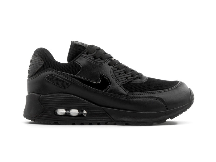 Paq 6 Pares Tenis Max 90 Negro Total 25/28.5