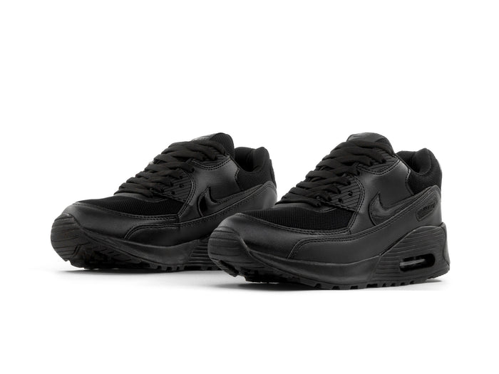 Paq 6 Pares Tenis Max 90 Negro Total 25/28.5