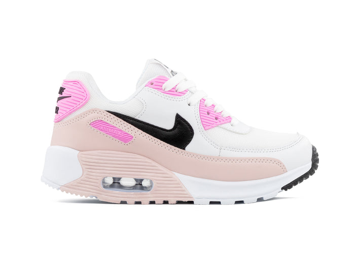 Paq 6 Pares Tenis Max 90 Rosa Blanco 22/25.5