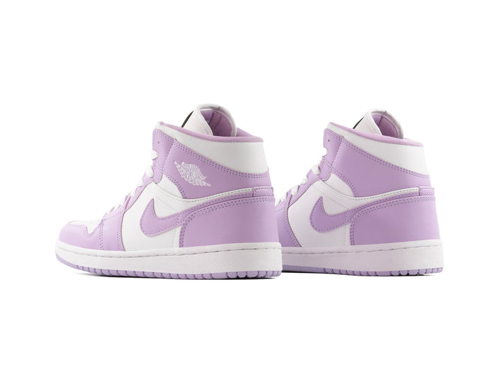 Paq 6 Pares Tenis Retro 1 Blanco Lila 22/25.5