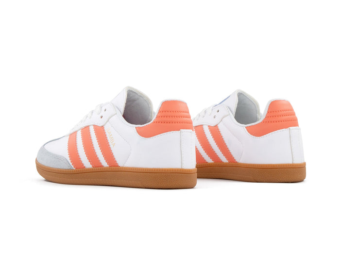 Paq 6 Pares Tenis Smb Blanco Coral 22/25.5