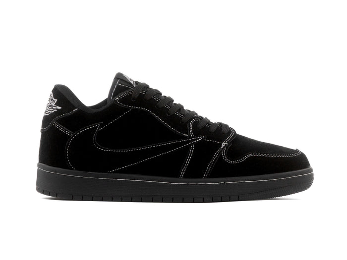 Paq 6 Pares Tenis Travis Low Black Phantom 22/25.5
