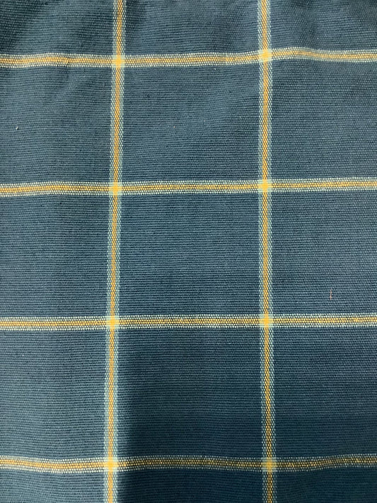 Park Design Dark Blue/Light Blue/ Yellow Squares Placemat