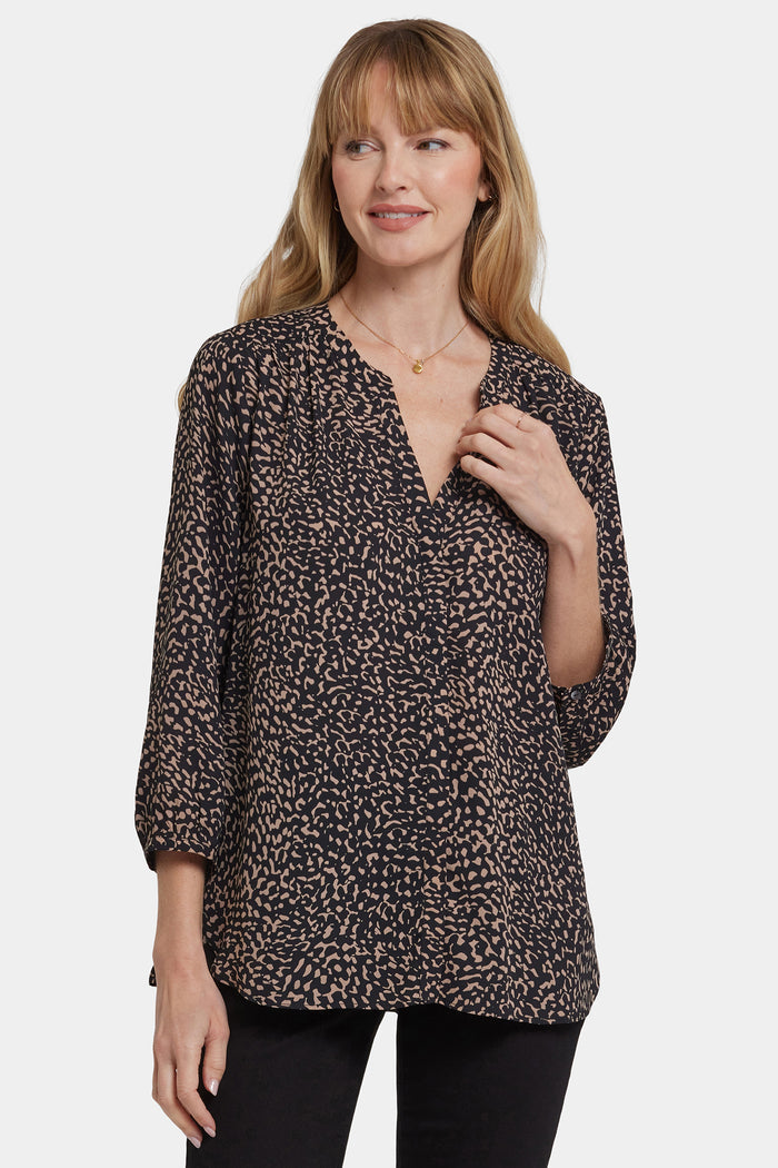 Pintuck Blouse - Camille le Vie