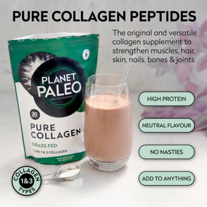 Planet Paleo Pure Grass-Fed Collagen 450g