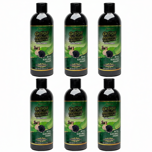 Plantimex Ortiga + Ajo Negro & Bergamota Herbal Shampoo 1L