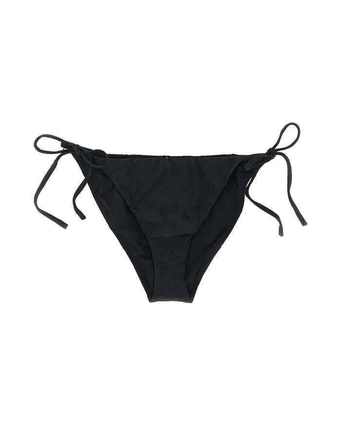 Polo Ralph Lauren Black Recycled Polyester Bikini