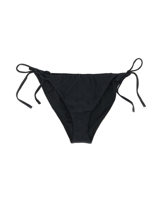 Polo Ralph Lauren Black Recycled Polyester Bikini