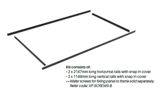 Premium Perf 38x25mm FRAME KIT - Image 1
