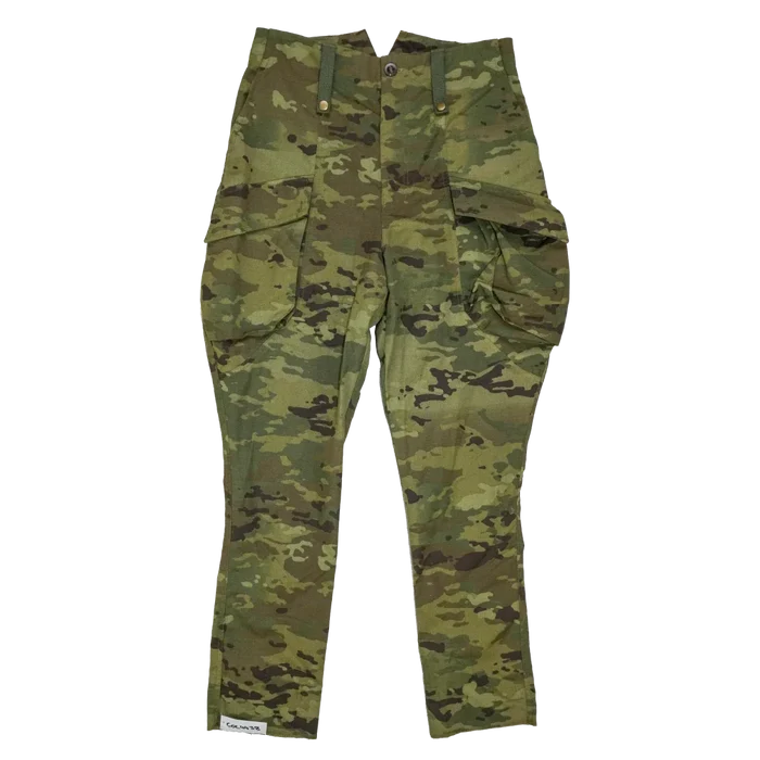 Production Made Multi Camo Breeches - Film Production Used - Combat Trousers