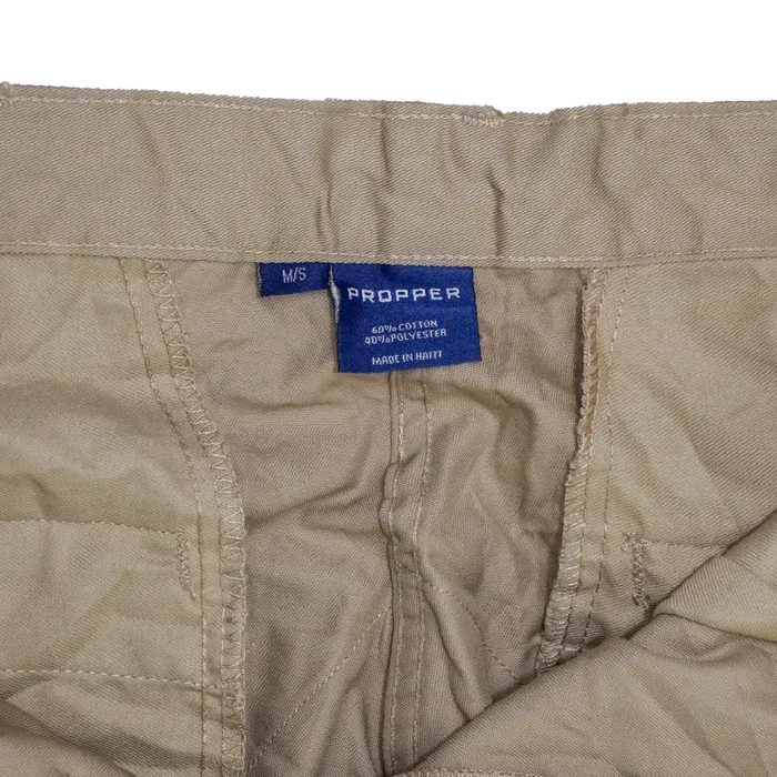 Propper Khaki BDU Trousers - Medium Short - Army & Outdoors - Combat Trousers