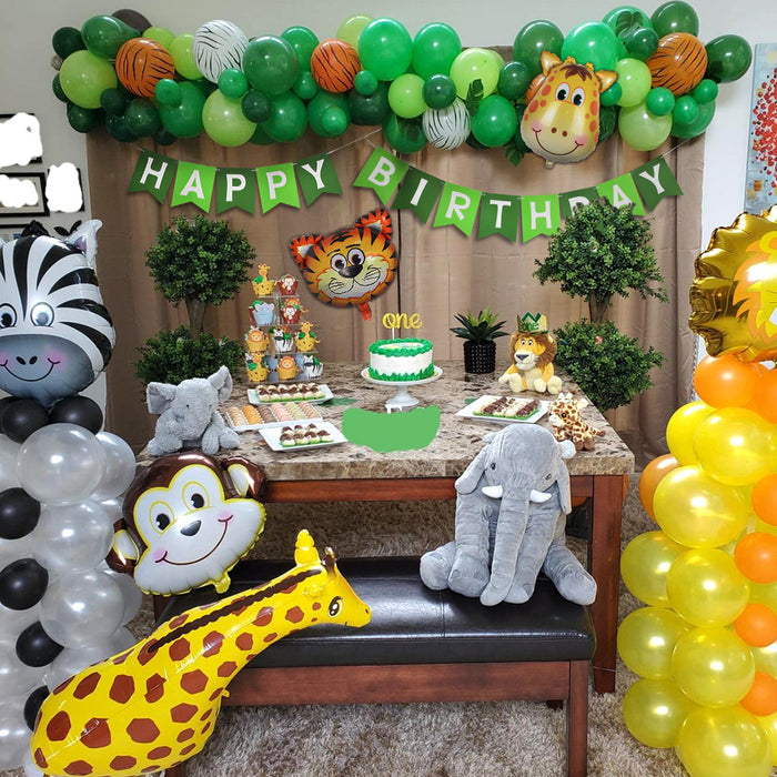 PS101 - Animal Theme Birthday Decor Kit