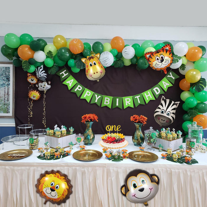 PS101 - Animal Theme Birthday Decor Kit