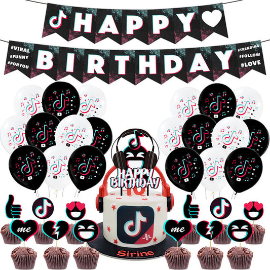 PS119 - Tik Tok Party Decor Kit