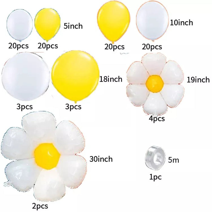 PS135 - Yellow Party Balloon Pack