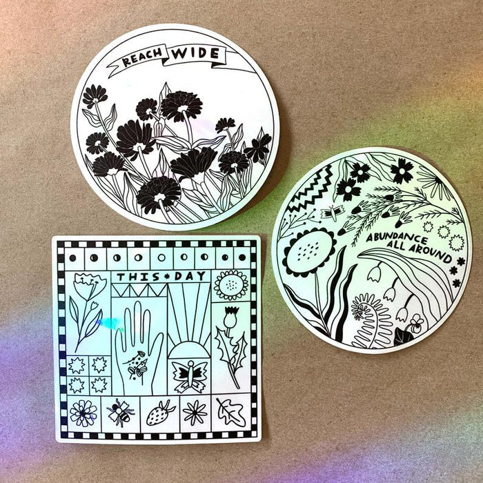 Rainbowmaker Window Stickers - Katie Blanchard Art + Works