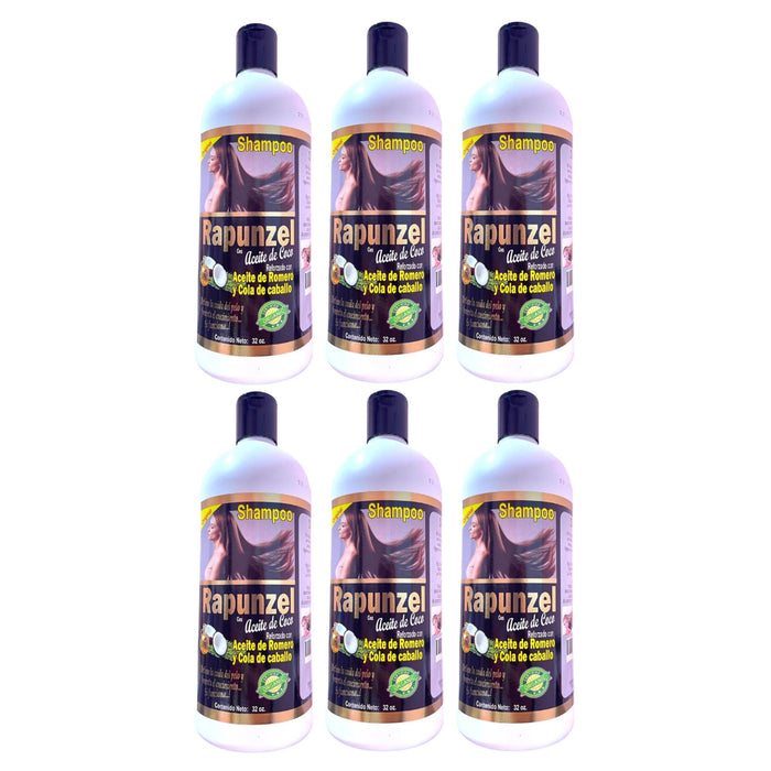 Rapunzel Hair Growth Shampoo with Coconut Oil, Rosemary & Horsetail – Anti Hair Loss Formula - TRUECOLOR WHOLESALE