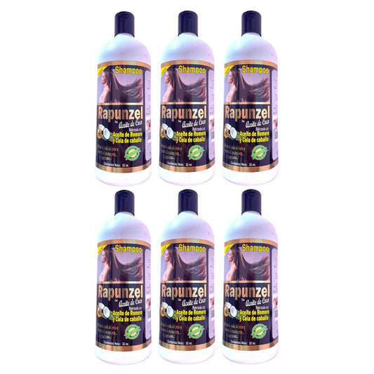 Rapunzel Hair Growth Shampoo with Coconut Oil, Rosemary & Horsetail – Anti Hair Loss Formula - TRUECOLOR WHOLESALE