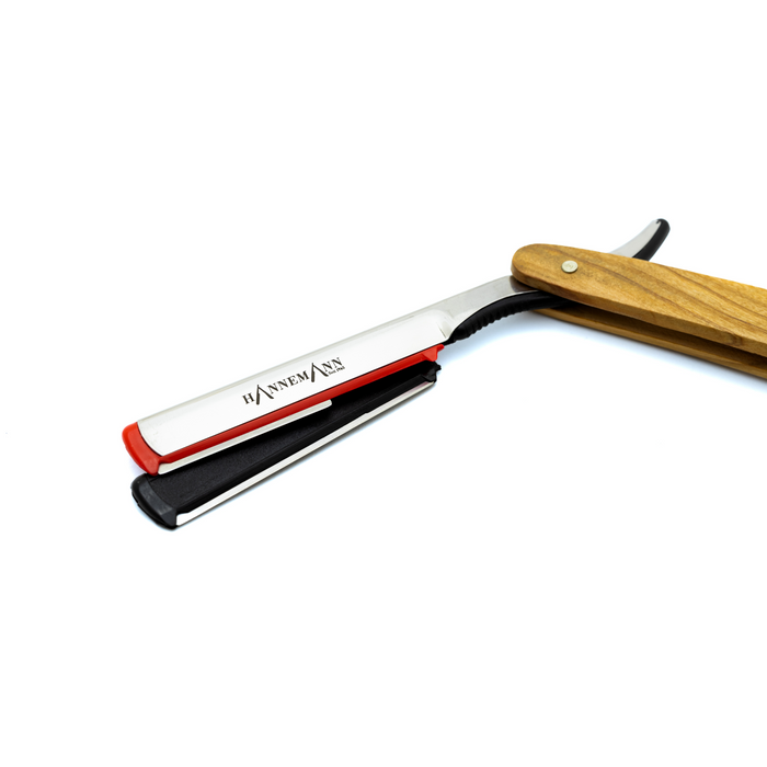 Rasiermesser mit Wechselklinge Olivenholz