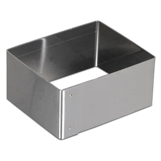 Rectangular Ring- 2.5 x 2 x 1.2 inch
Stainless Steel - Made in France