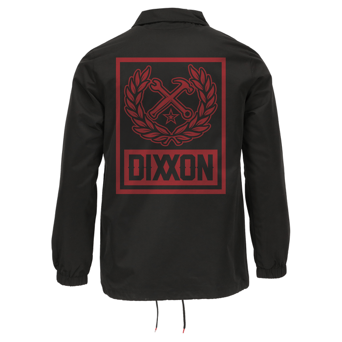 Red Box Crest Coaches Jacket - Black | Dixxon Flannel Co.