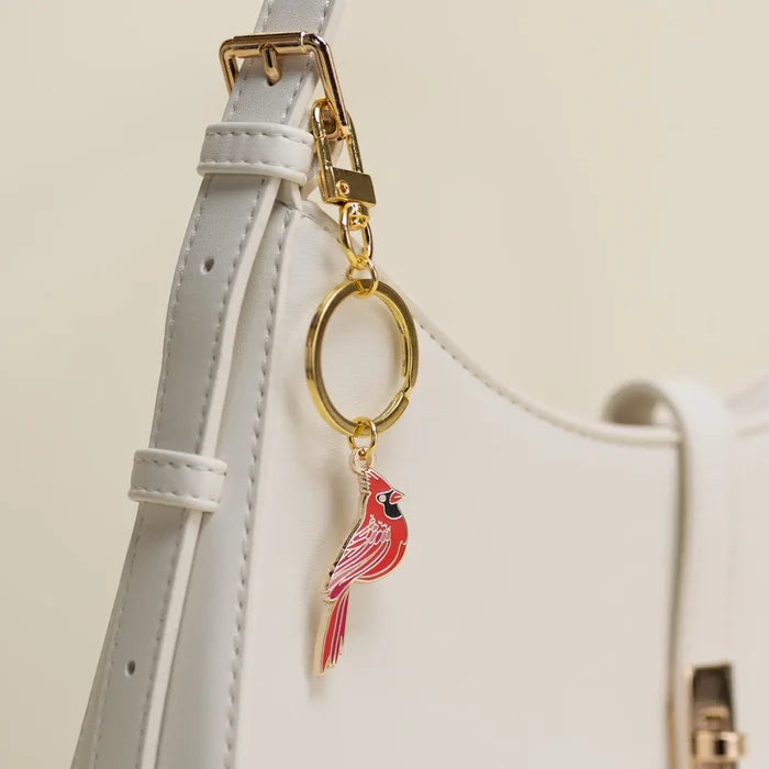 Red Cardinal Keychain / Bag Charm