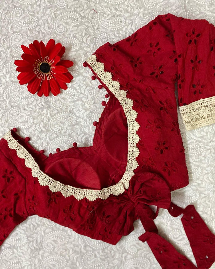 Red Tulip Full Sleeves