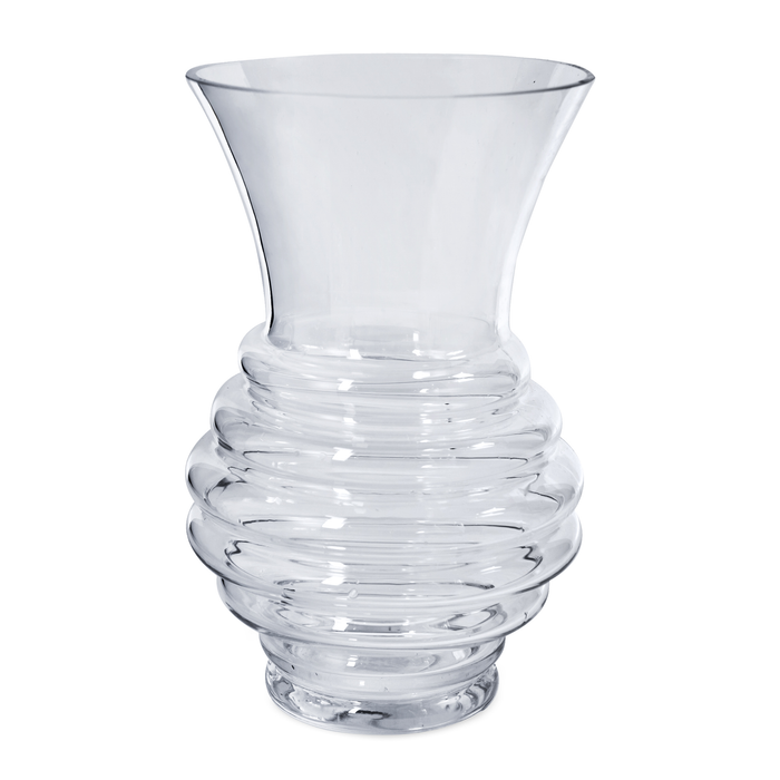 RIBBED BODY GARDEN VASE