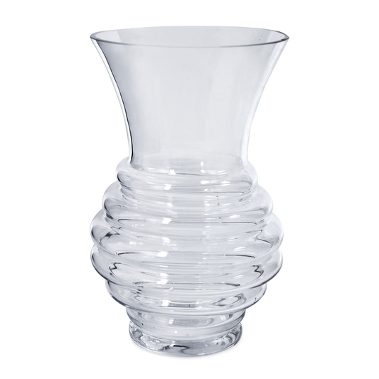 RIBBED BODY GARDEN VASE