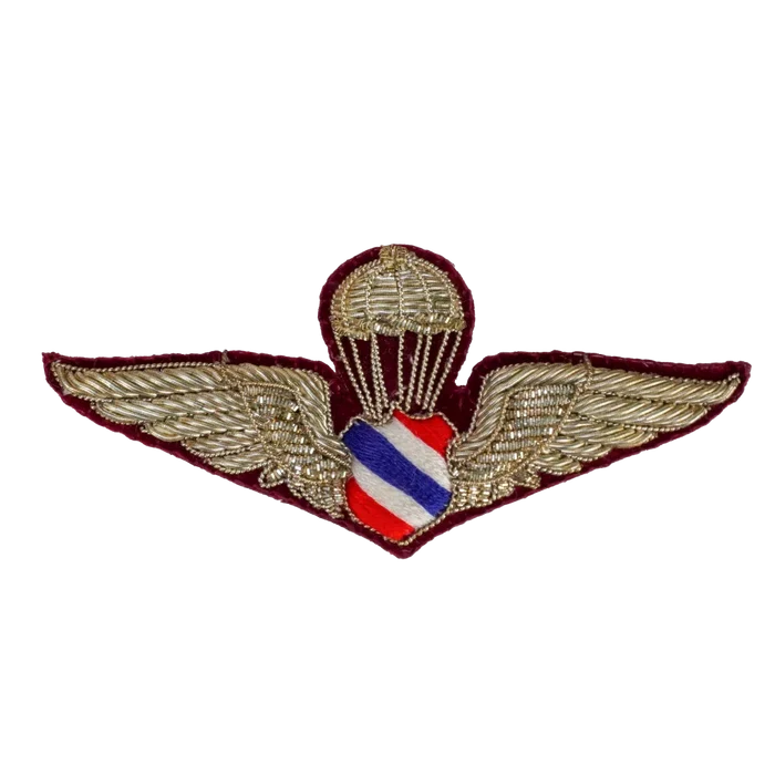 Royal Thai Police Basic Parachute Wing badge - Army & Outdoors - Flags, Badges & Insignia