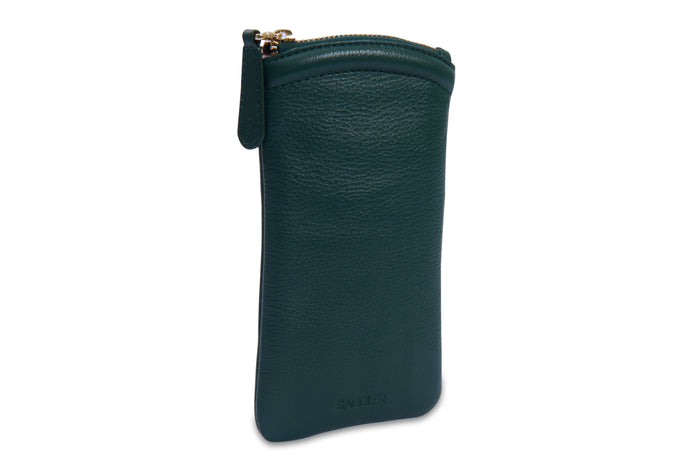Mabel Leather Glasses Case - Bascora