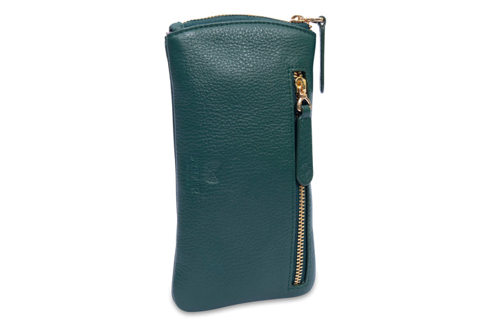 Mabel Leather Glasses Case - Bascora