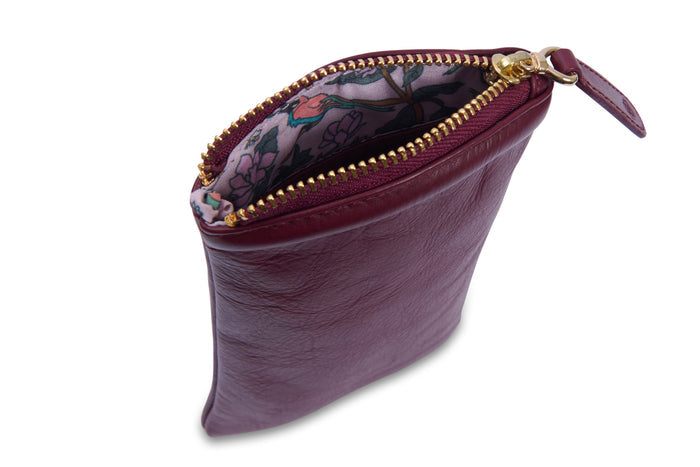 Mabel Leather Glasses Case - Bascora