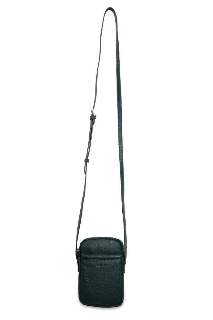 Margot RFID Leather Phone Pouch - Bascora