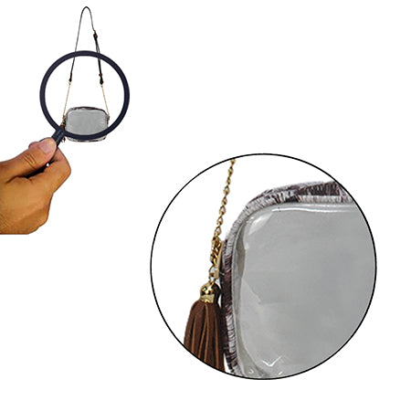 clear crossbody bag, stadium clear bag, concert clear purse, PVC crossbody bag, faux leather clear bag, stadium approved bag, gold accent clear bag, see through concert purse, transparent crossbody, clear bag with tassel, festival ready clear bag, event clear crossbody, trendy stadium purse, concert event bag, hands-free clear bag, stadium style bag, chic transparent purse, fringe clear crossbody, sports event clear bag, music festival bag, fashion stadium bag