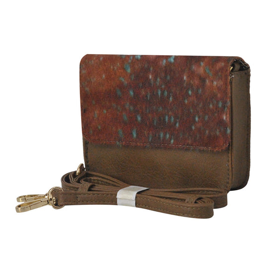 !SALE! Deer Print NGIL Faux Fur Clutch/Crossbody Bag