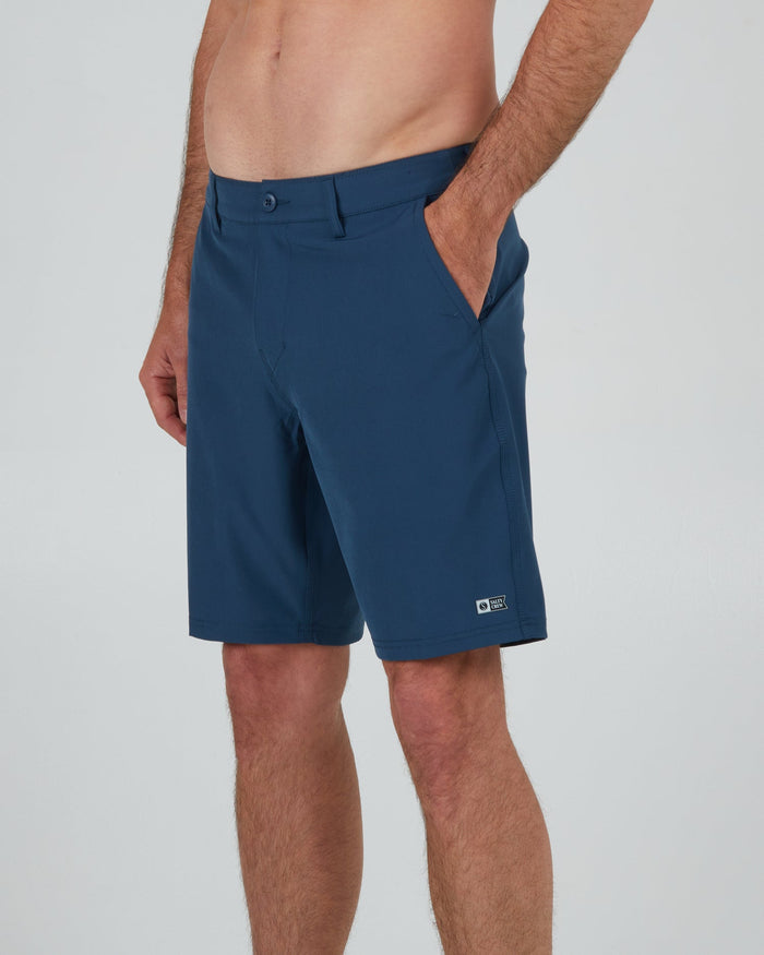 Salty Crew Low Tide Hybrid Shorts - Dark Slate Mens Shorts