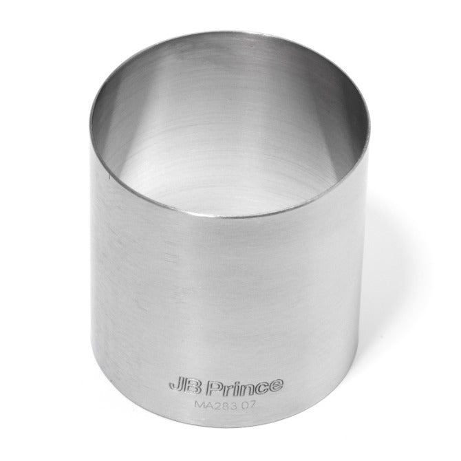 Seamless Stainless Steel Ring by JB Prince - 2.3 x 2.9 inches