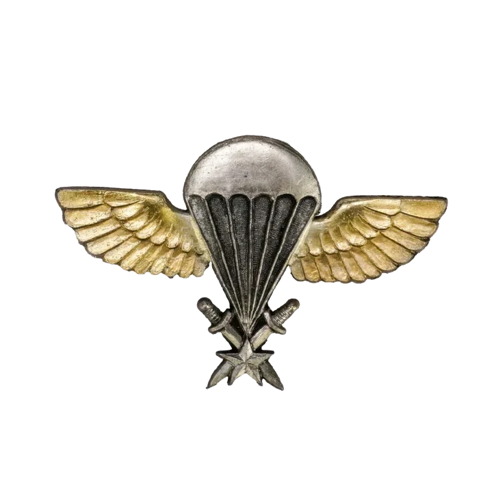 Senegal Army Parachute Wings Badge - Army & Outdoors - Flags, Badges & Insignia