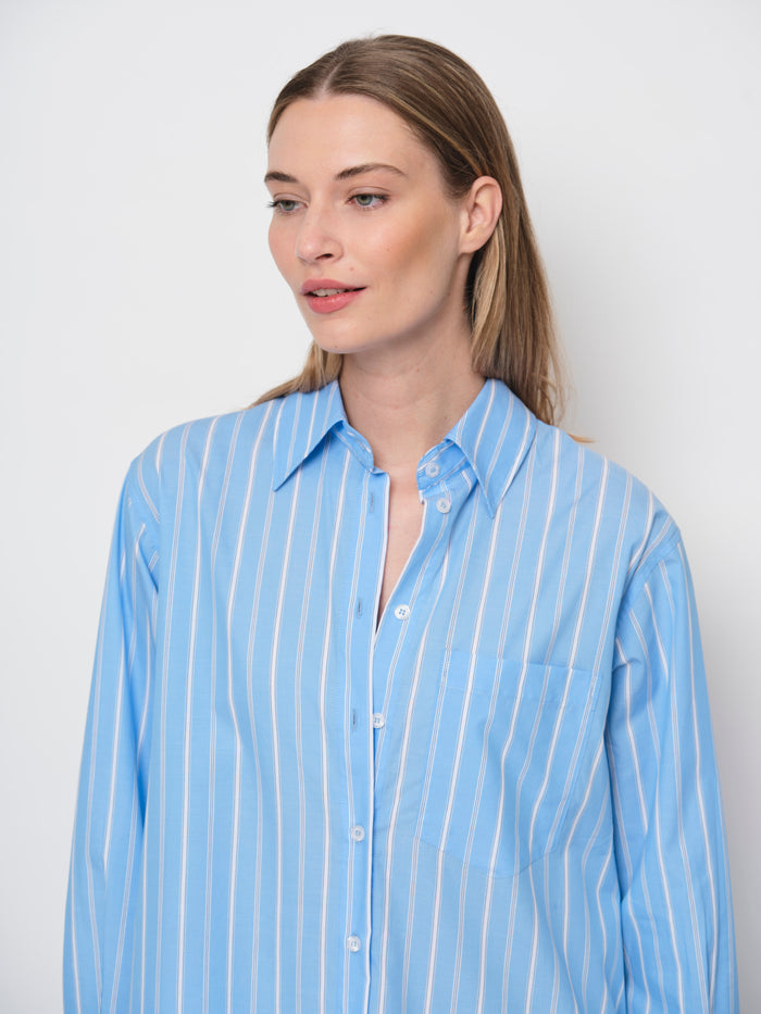 Shirt Dress With Waist Tie
