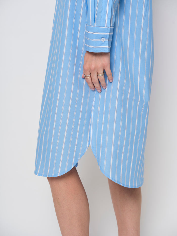 Shirt Dress With Waist Tie