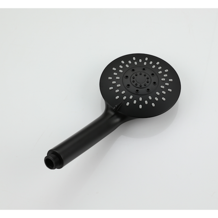 Shower Head Handheld Round - Black