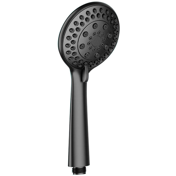 Shower Head Handheld Round - Black