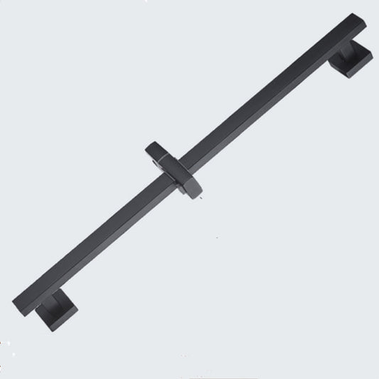 Shower Slider Bar - Black/Chrome