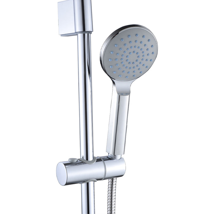 Shower Slider Round Stainless Steel
