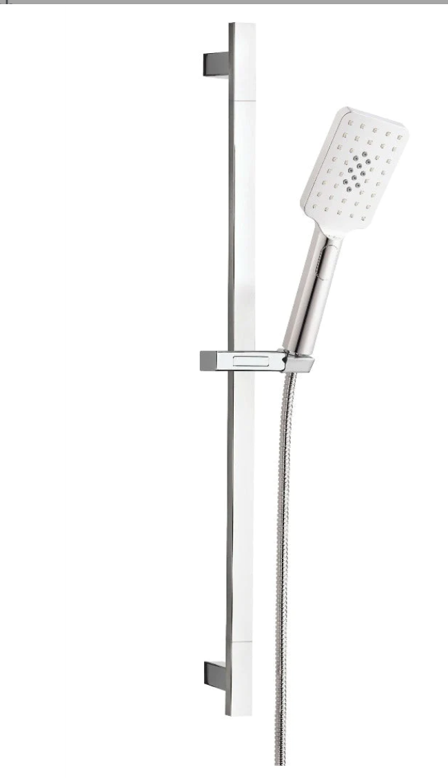 Shower Slider Square With Hand shower head