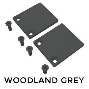 Side Frame End Plate - 28mm x 32mm - 3MM THICK - 2 PACK - Image 3